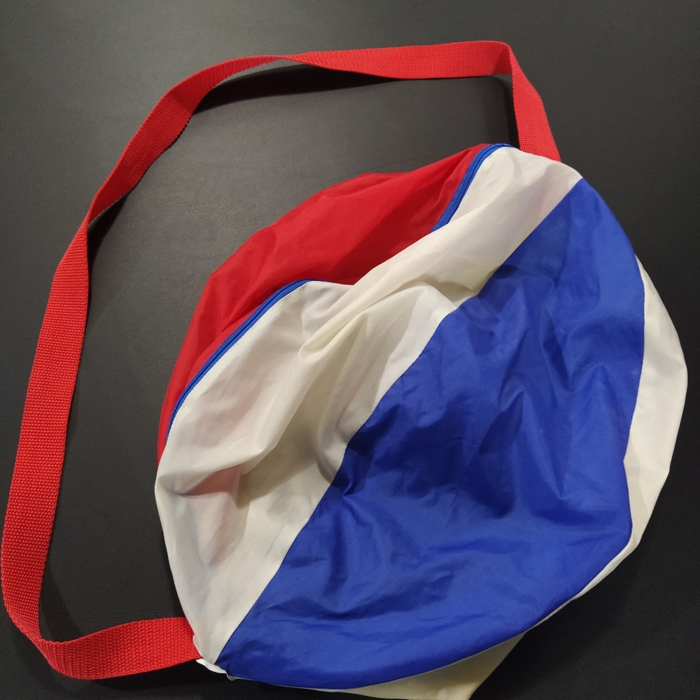 Vintage beach ball bag